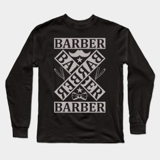 Barber Design 49 Long Sleeve T-Shirt